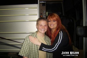 Jacob Nelson and Wynonna Judd in Coeur D'Alene Idaho